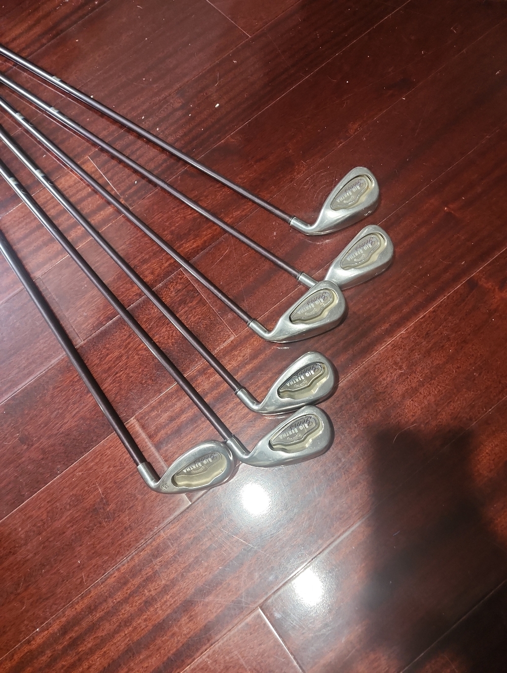 Callaway  Big Bertha Gems  Ladies Graphite RH LOT OF 6 (W + 5-9)